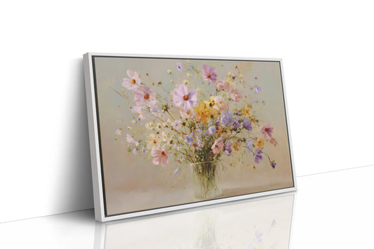 Pastel Symphony in Crystal Vessel