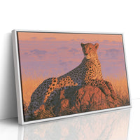 Cheetah, Termite Mound Perch