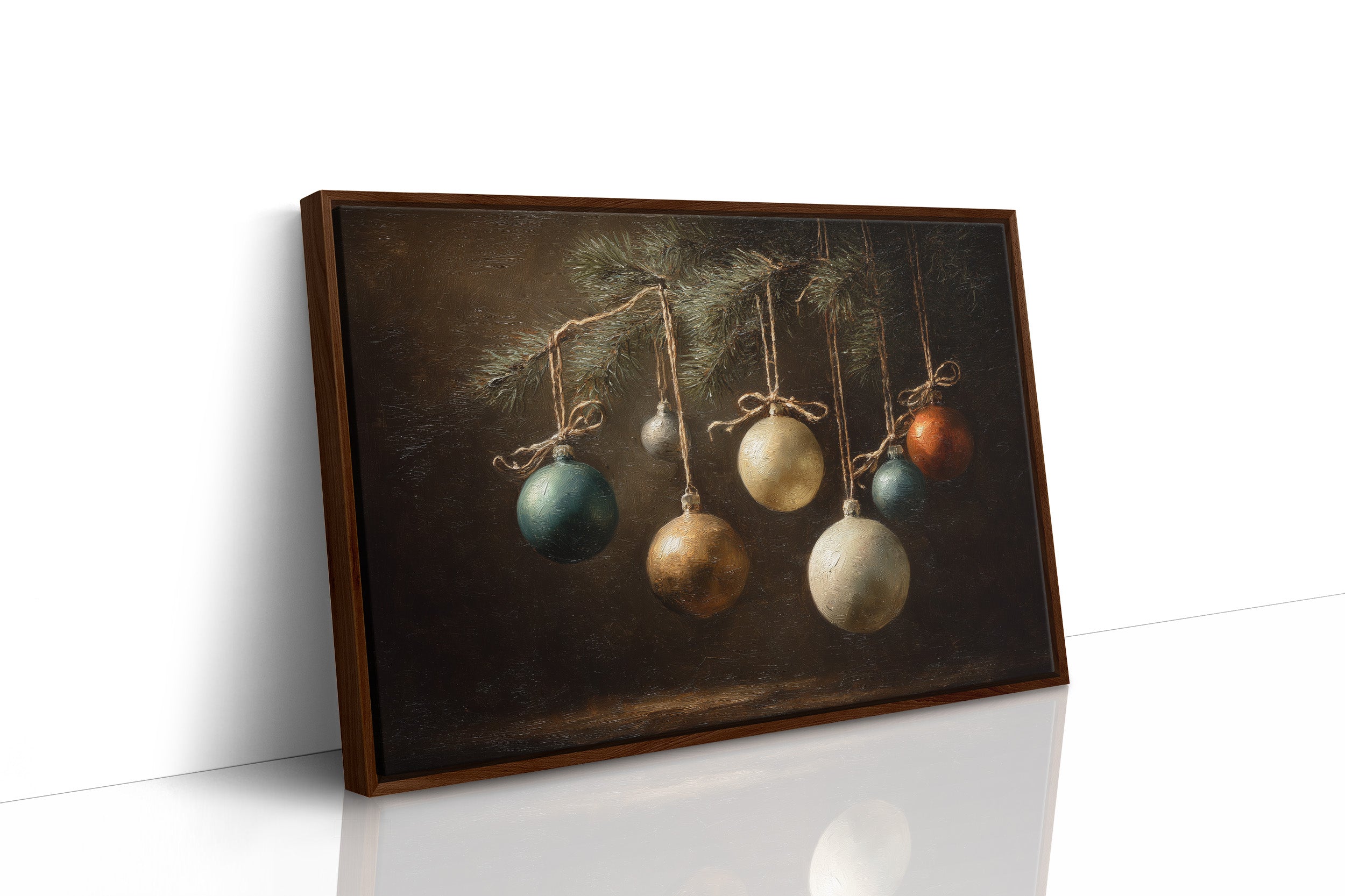 Still Life of Hanging Ornaments