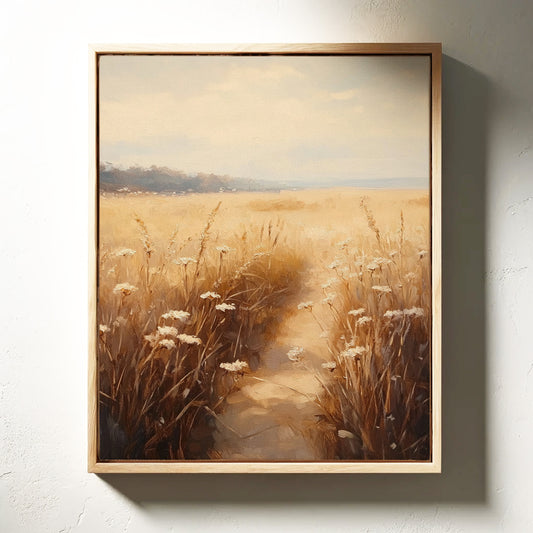 Path Through Golden Fields