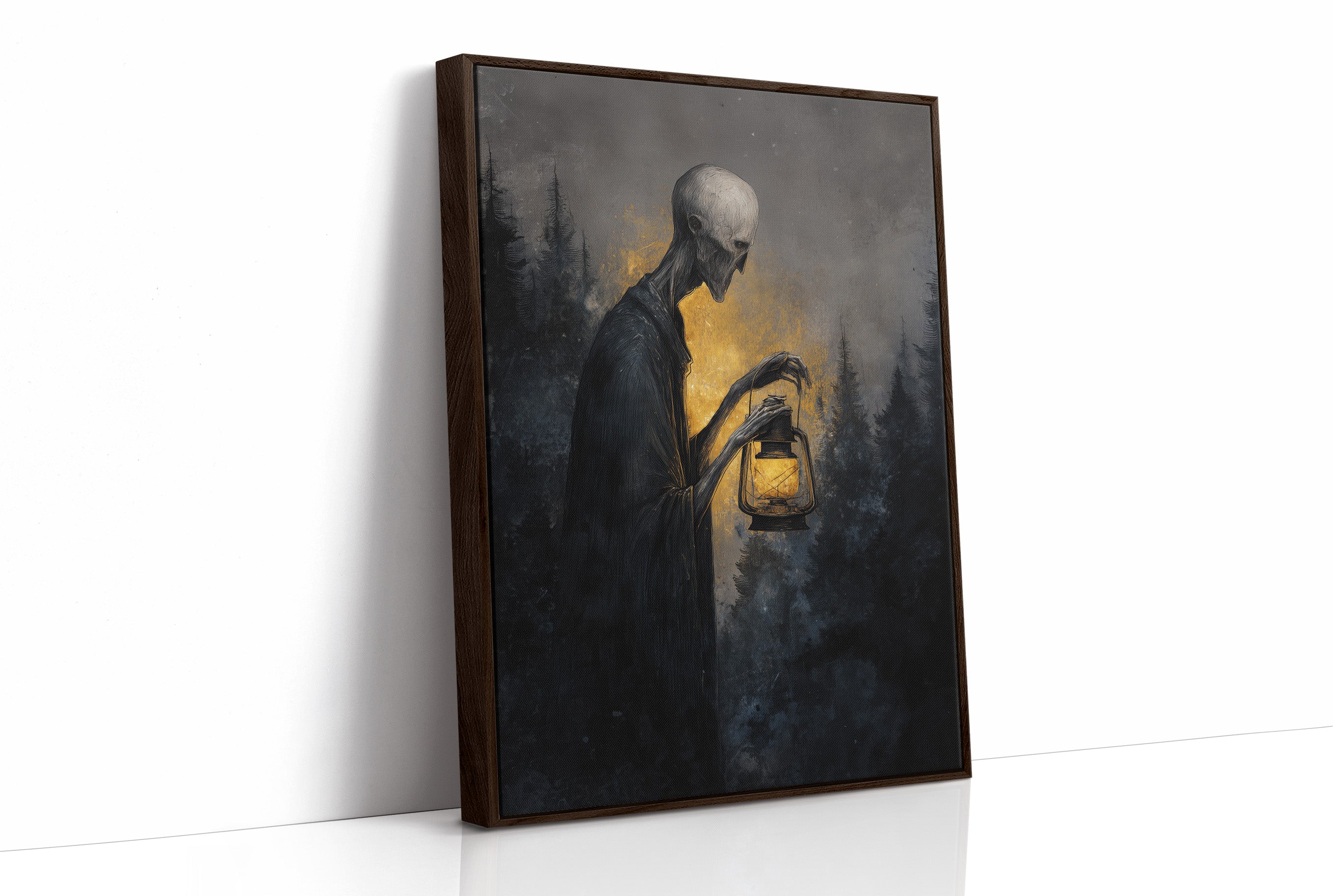 Ancient Light Guides Forest Path