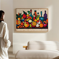 Citrus Symphony On Kitchen Counter