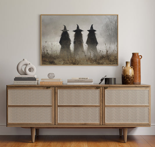 Three Figures in the Mist