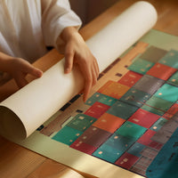 Cargo Vessel In Mint Waters