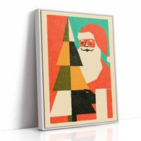 Modernist Santa, Front & Center