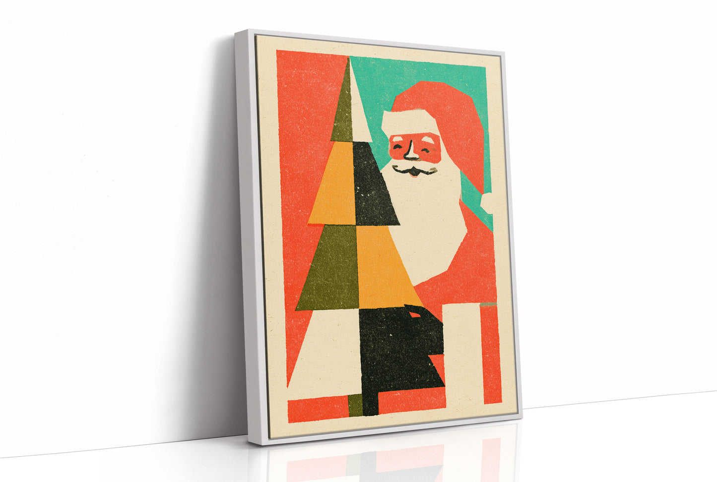 Modernist Santa, Front & Center
