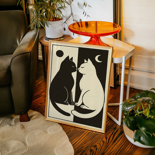 Day Meets Night Through Feline Eyes