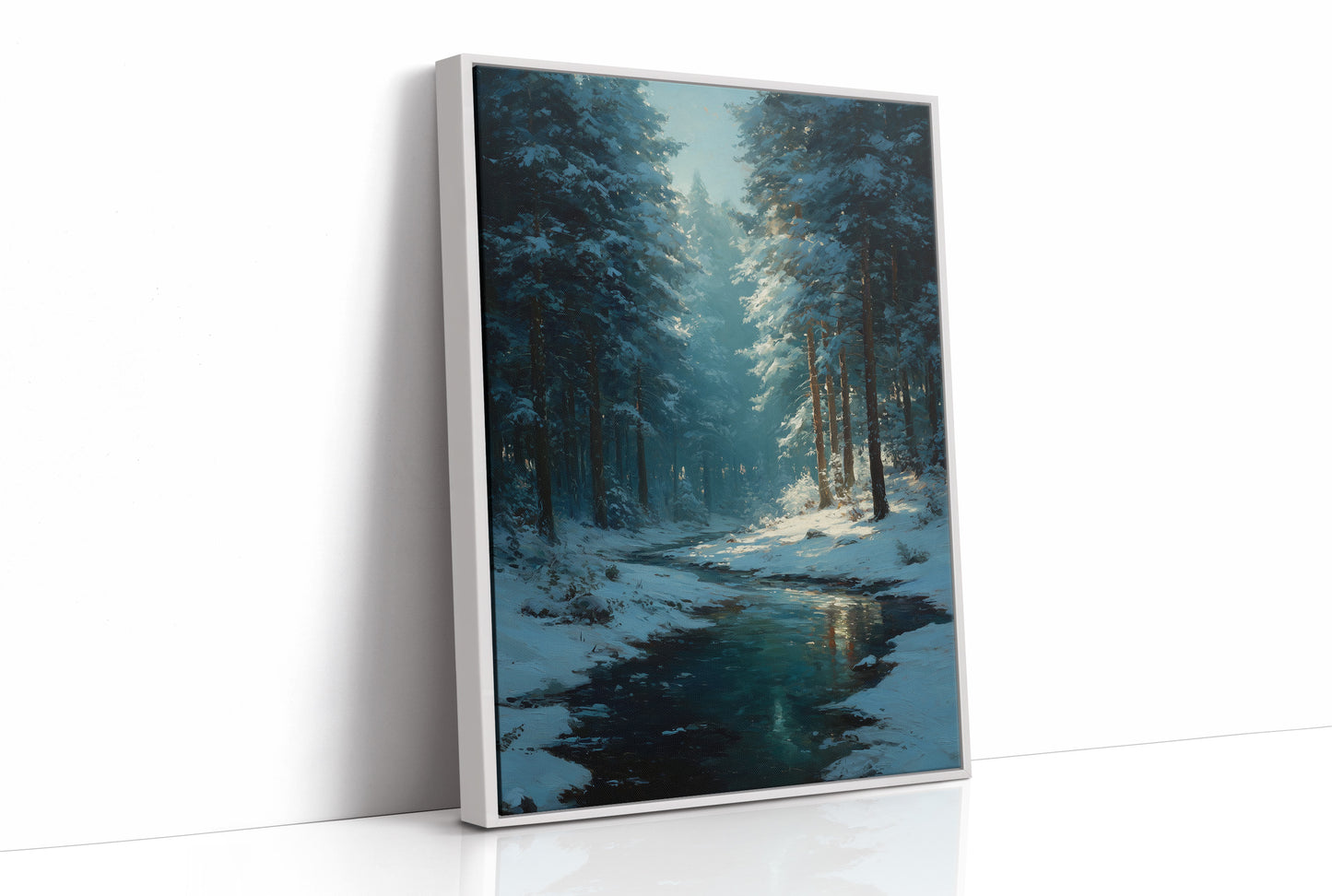 Light Through the Snowbound Pines