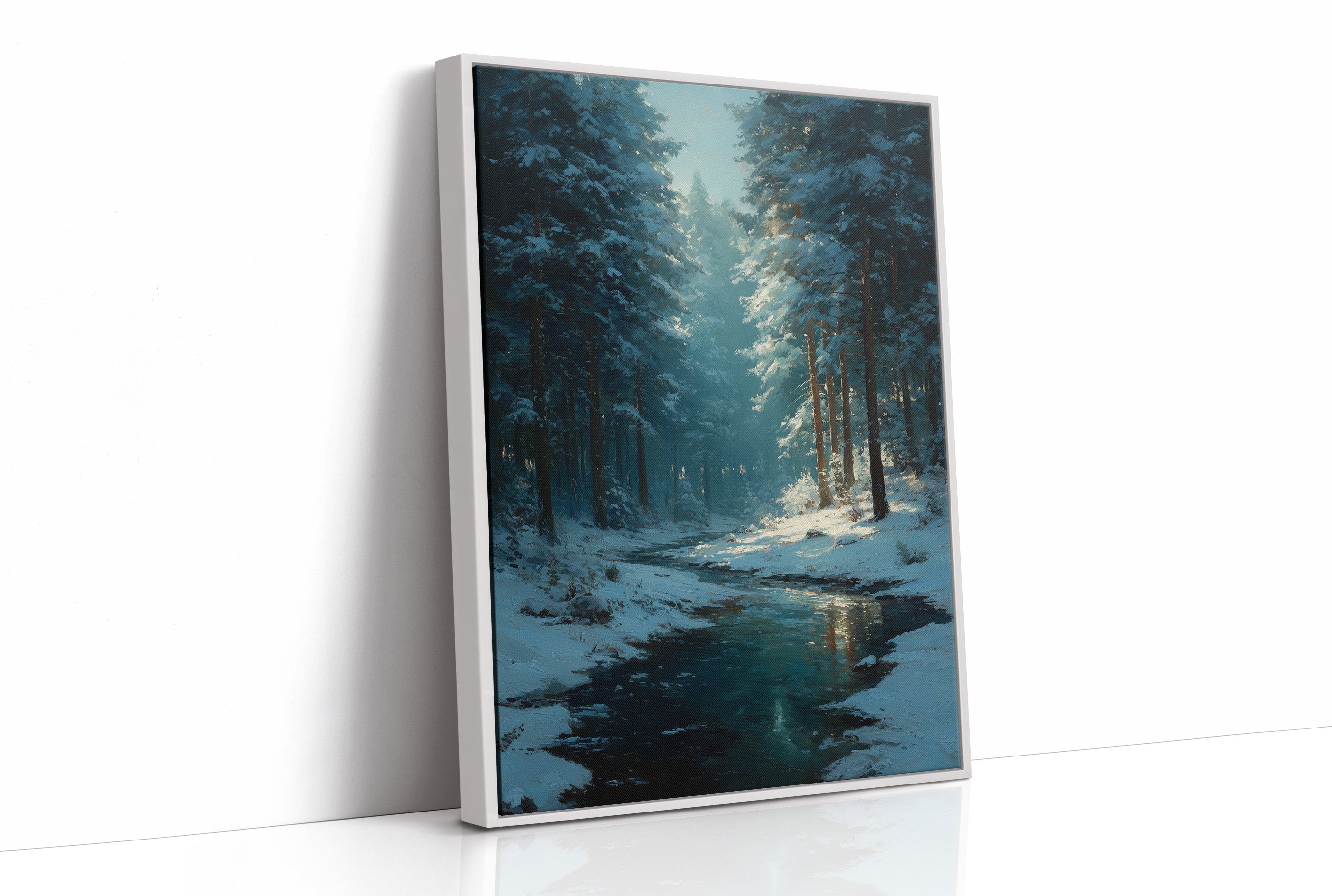 Light Through the Snowbound Pines