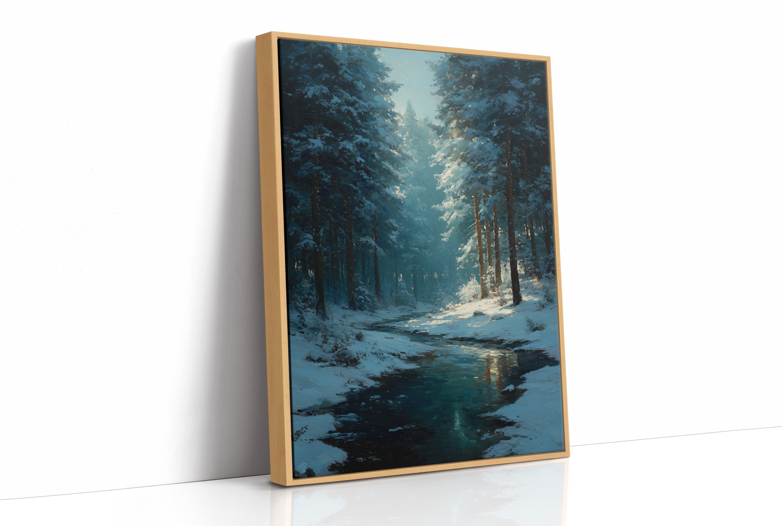 Light Through the Snowbound Pines