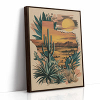 Saguaros Paint Their Evening Songs