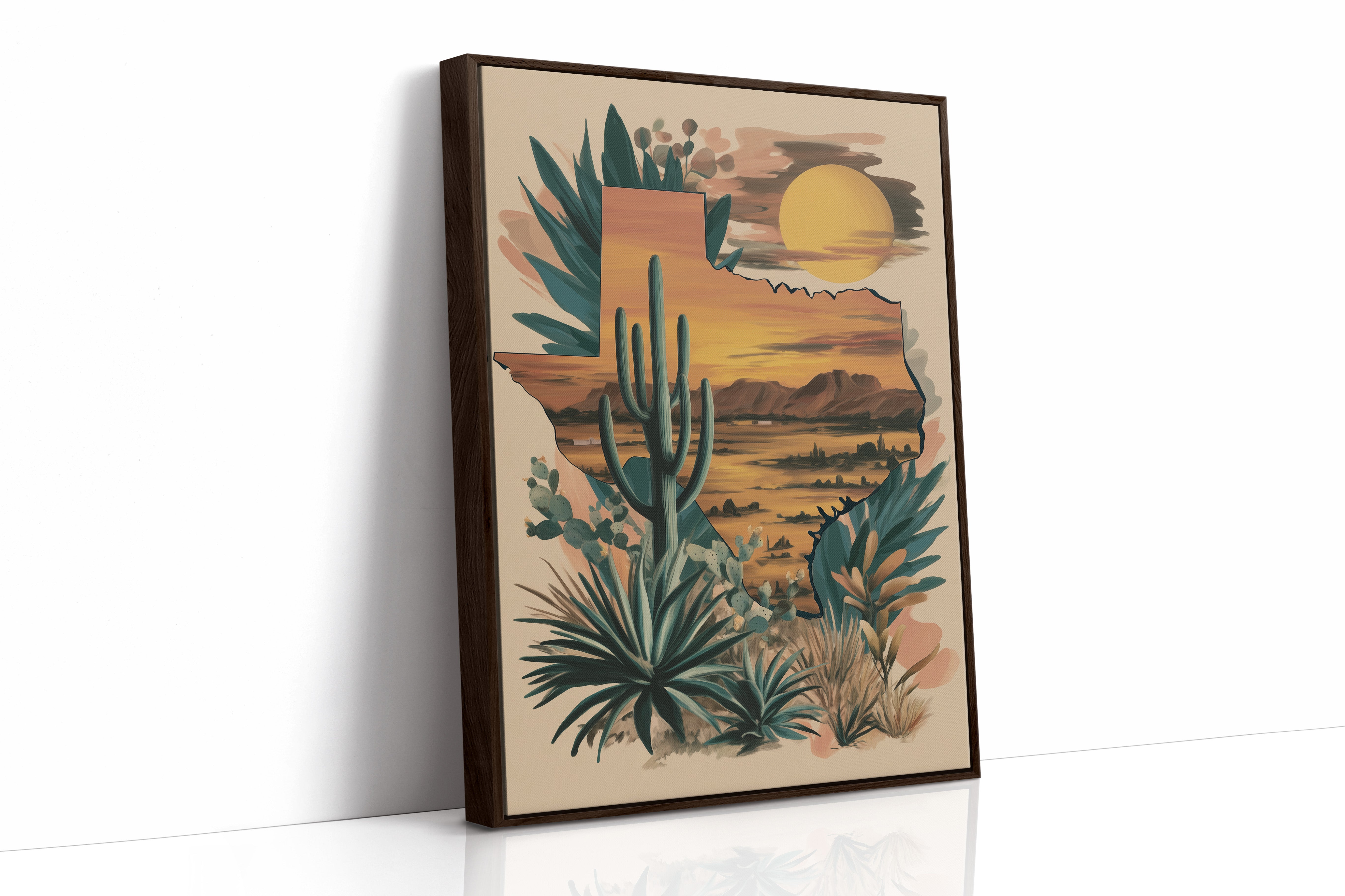 Saguaros Paint Their Evening Songs
