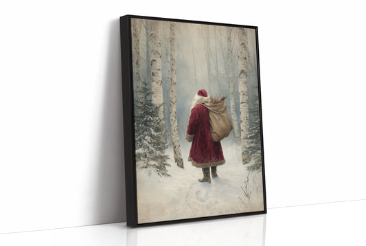 Through Birch Woods On Christmas Eve