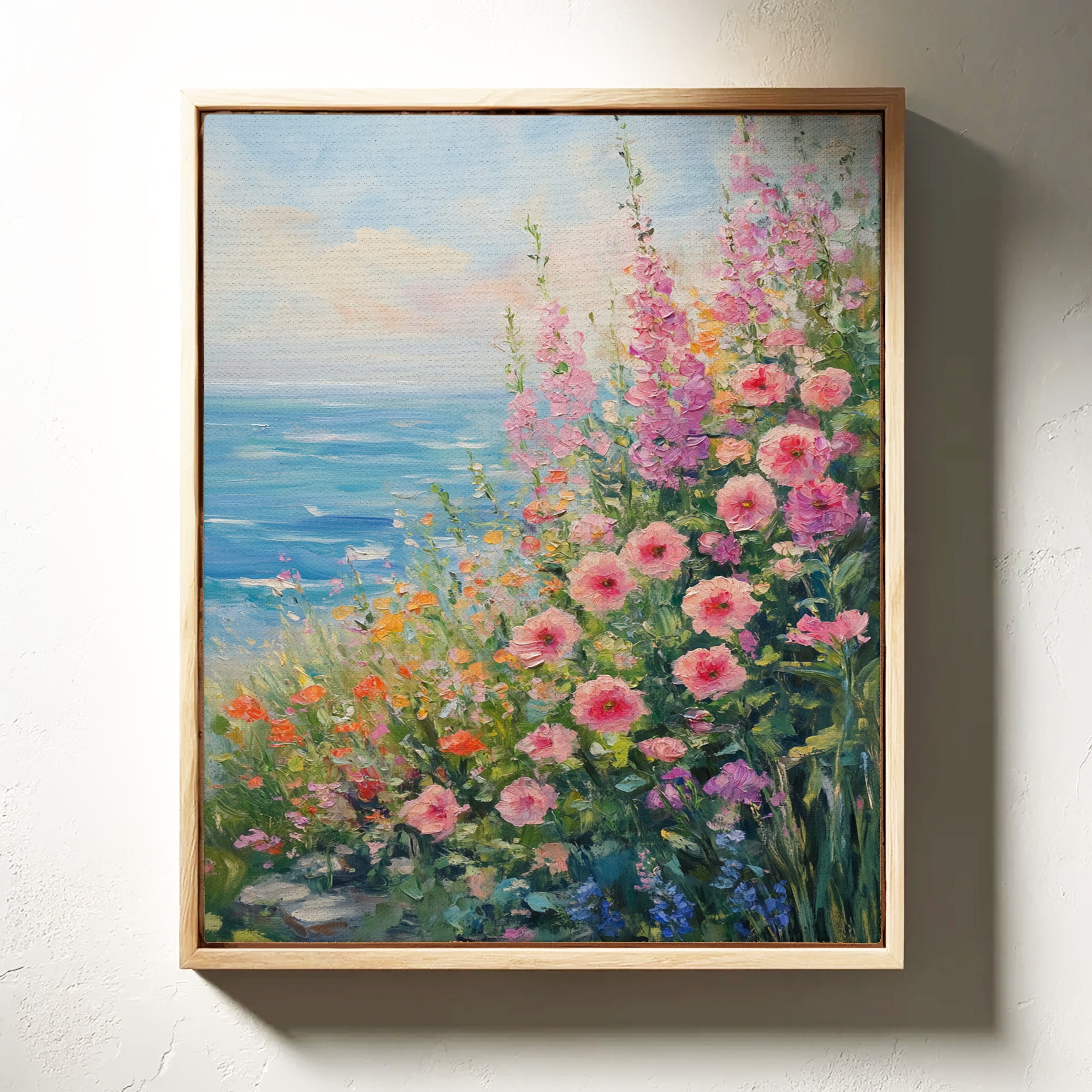 Where Colors Dance By the Sea