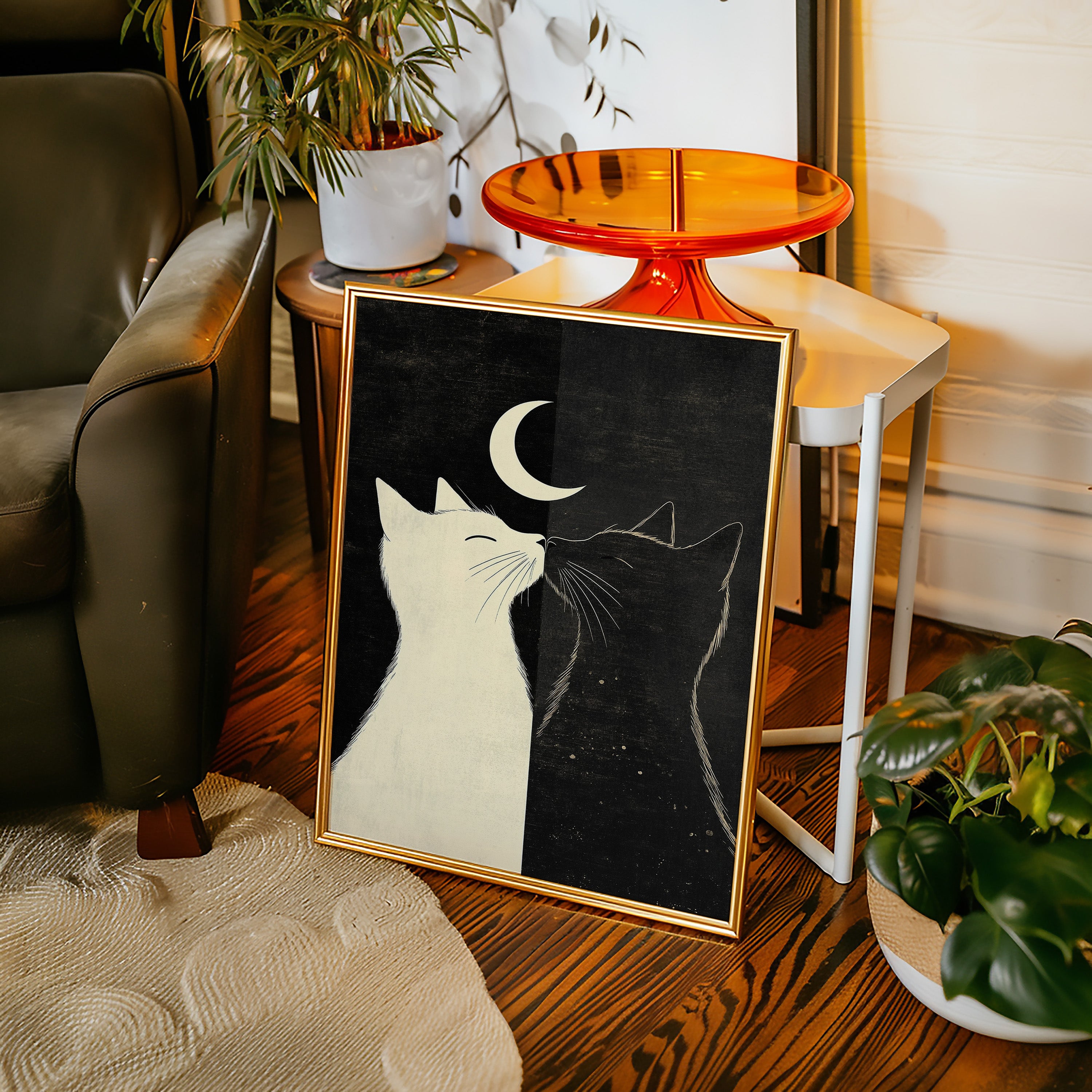 Moonlit Tales Of Two Cats