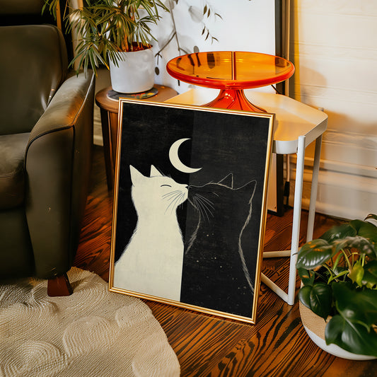 Moonlit Tales Of Two Cats