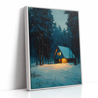 The A-Frame at Dusk