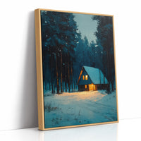 The A-Frame at Dusk