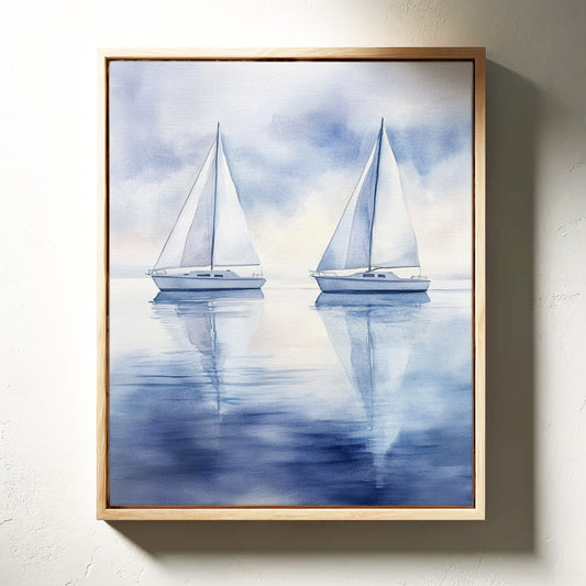 Two Vessels in Quiet Harmony