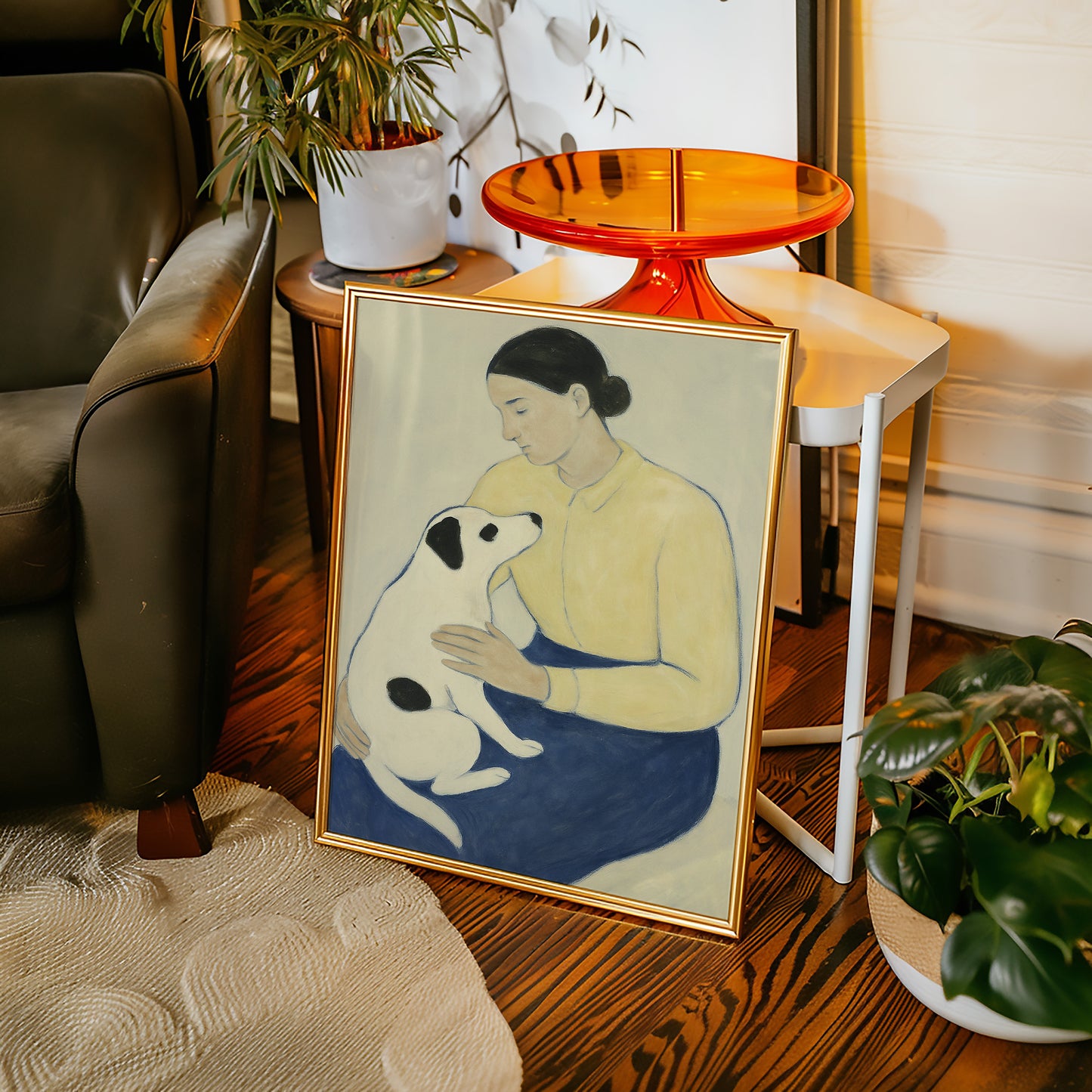 Gentle Moments In Yellow Light