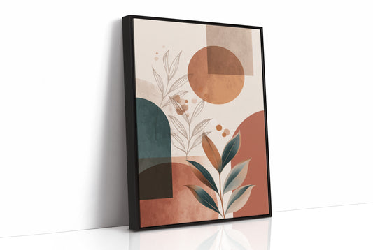 Terracotta Dreams in Abstract Harmony