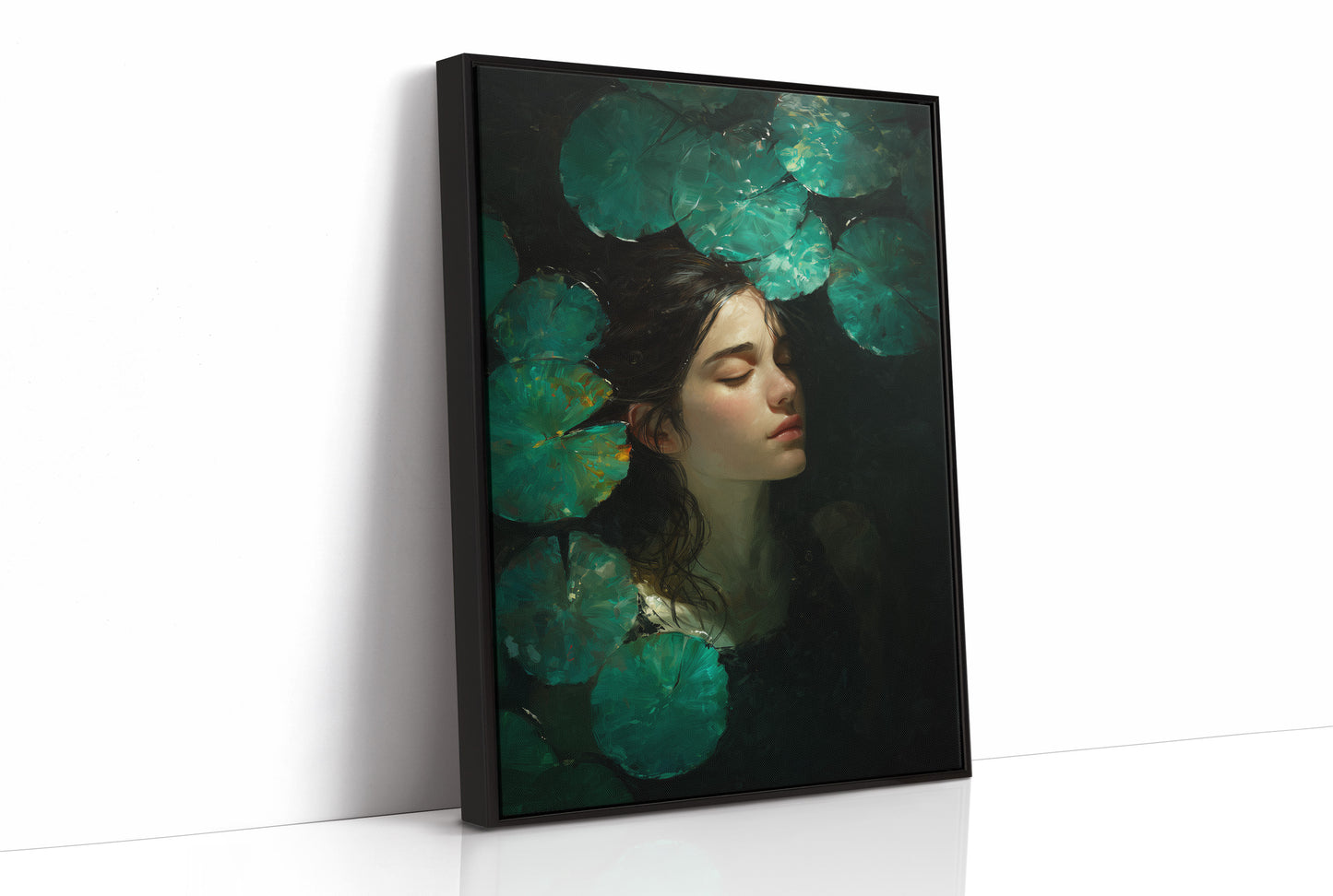 Between Stillness And Jade Waters