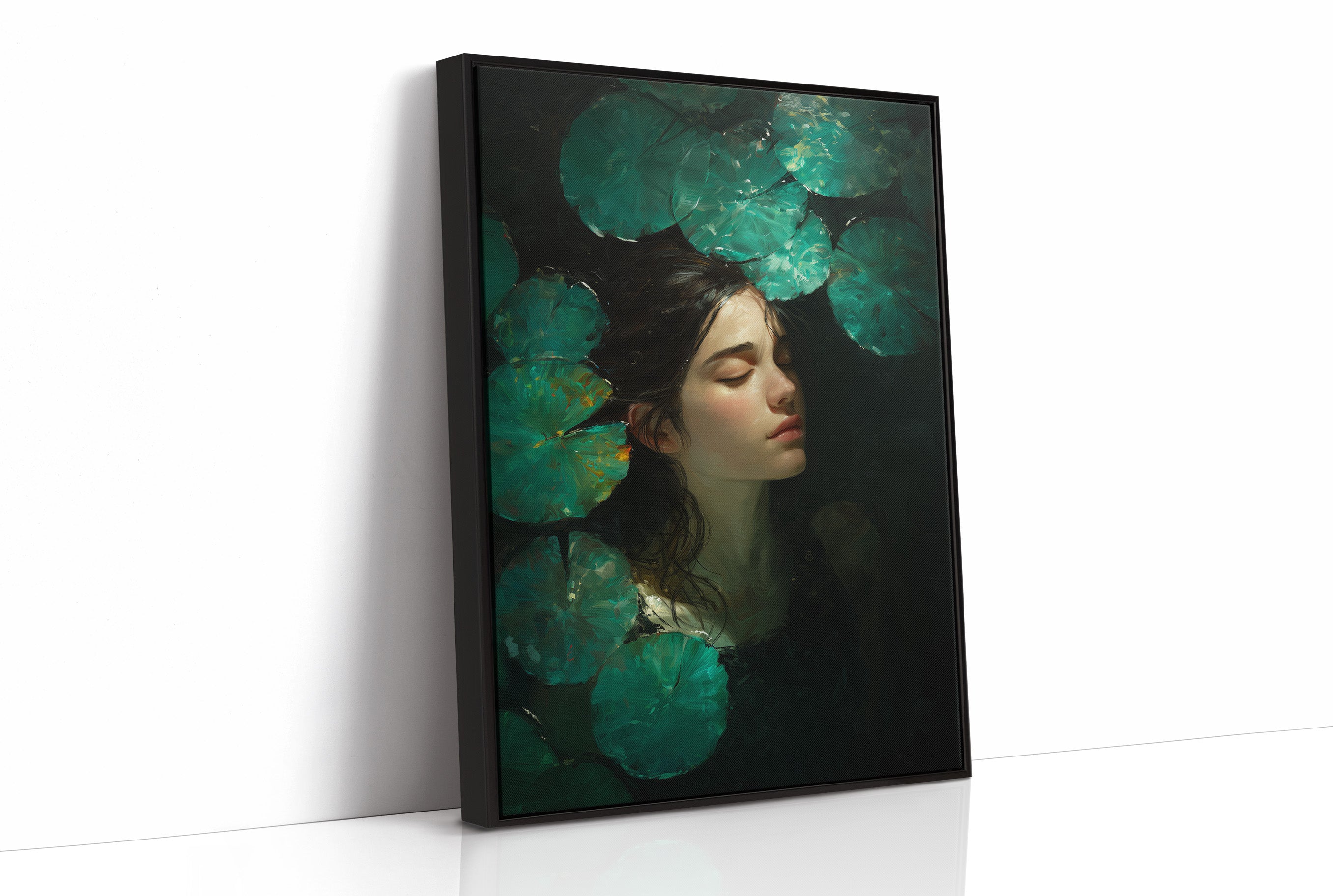 Between Stillness And Jade Waters