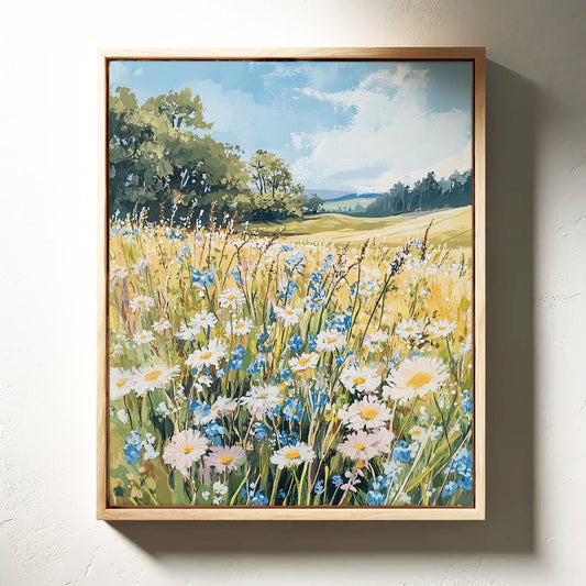 Fields Awash With Floral Laughter