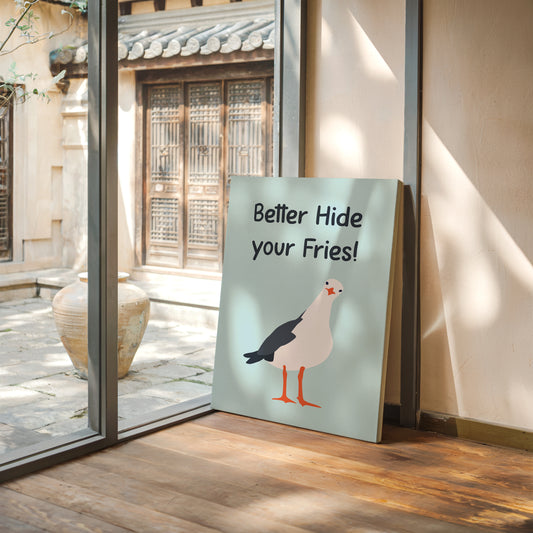 Seagull Seeks Seaside Snack Secrets
