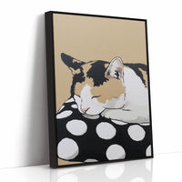 Calico Dreams on Polka Dot Perch