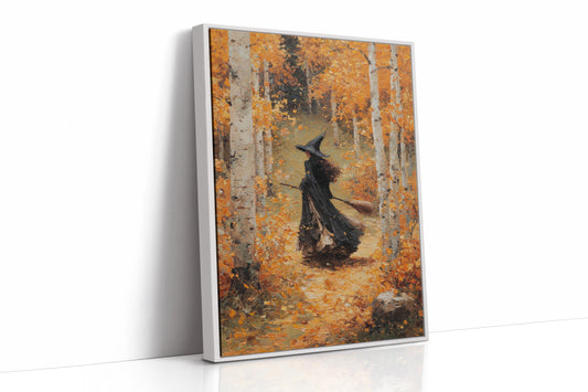 Through Golden Leaves She Dances