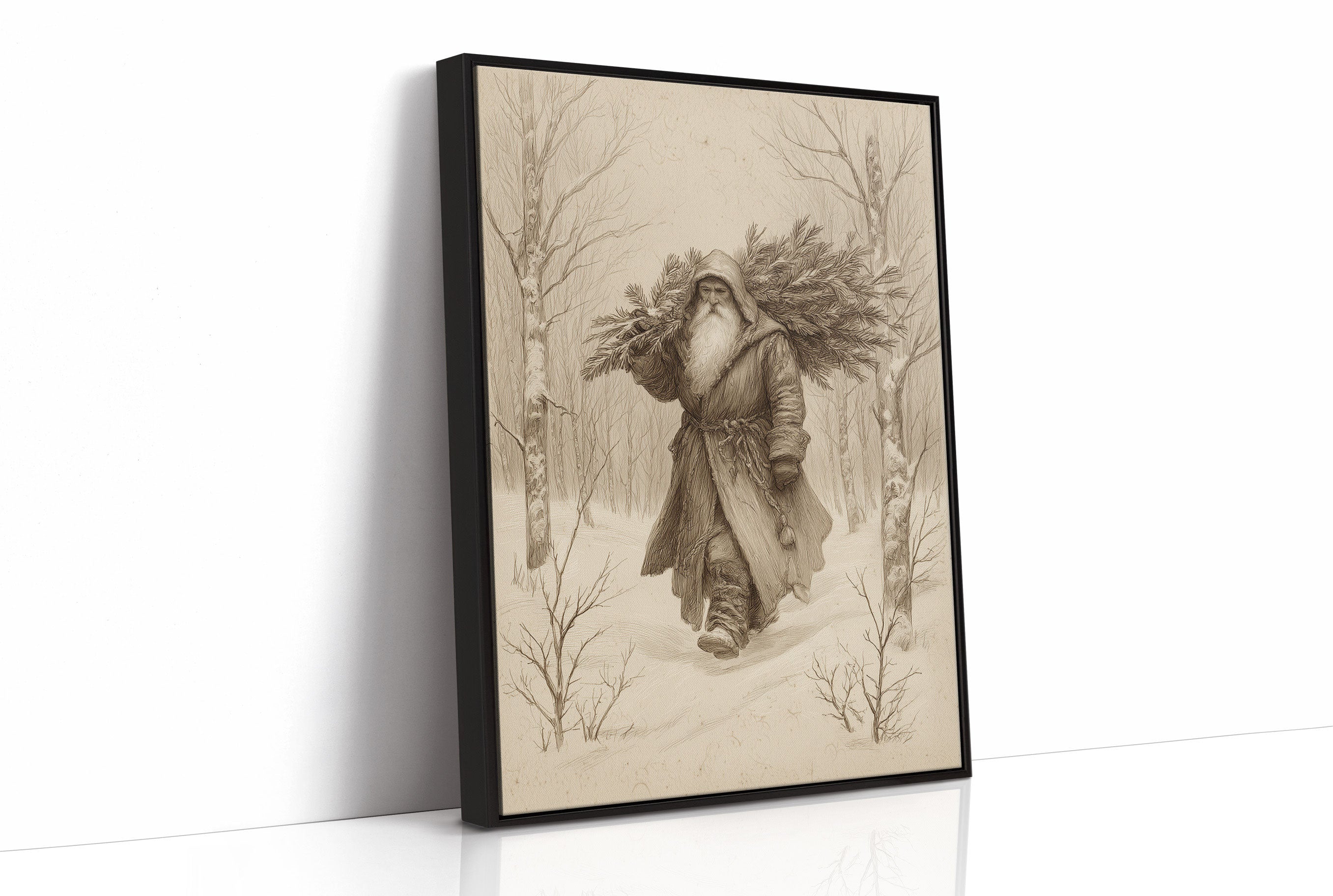 Winter Tales Through Forest Paths