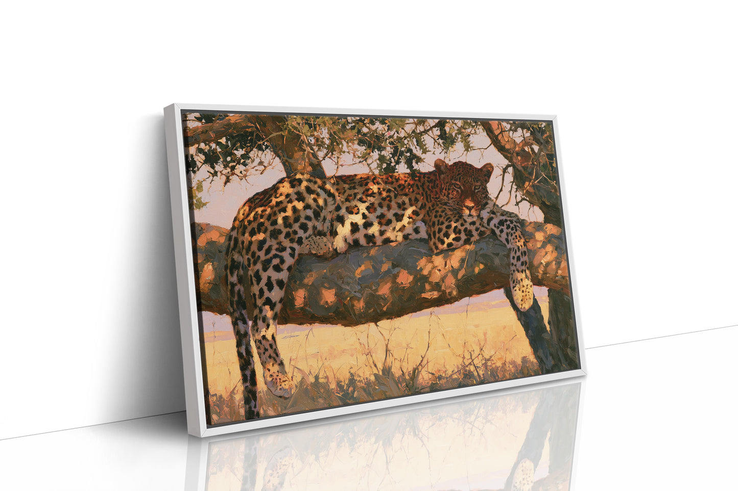Leopard, Draped in Gold