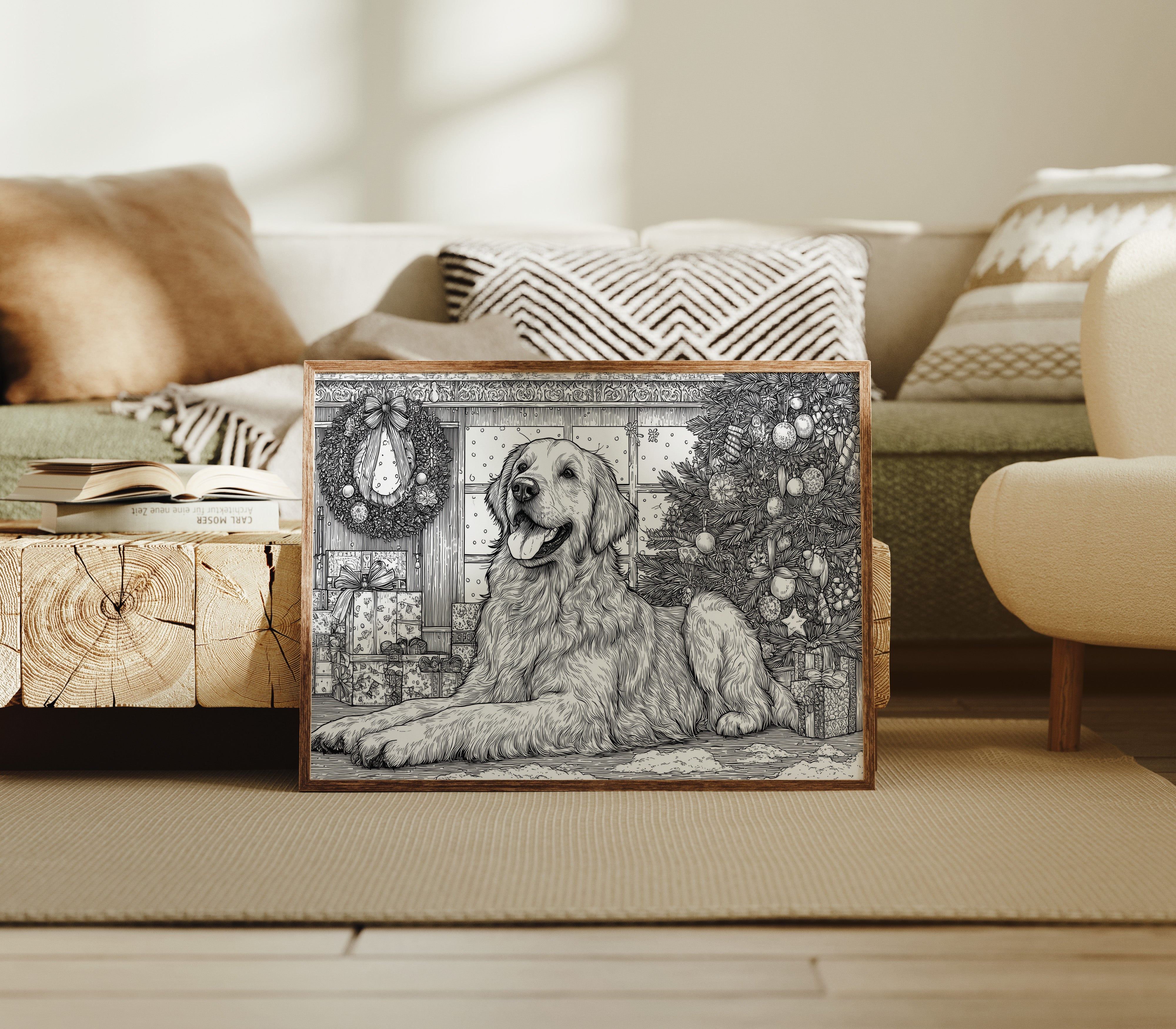 Winter's Faithful Friend Keeps Watch