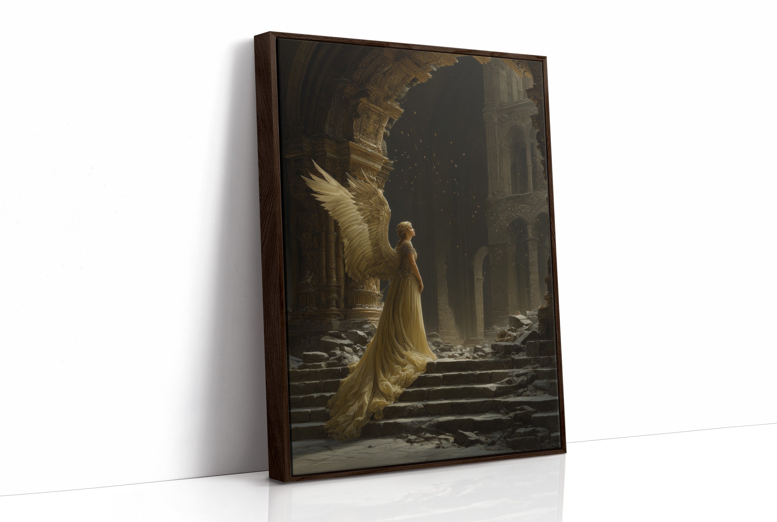 Ancient Halls Await Her Flight