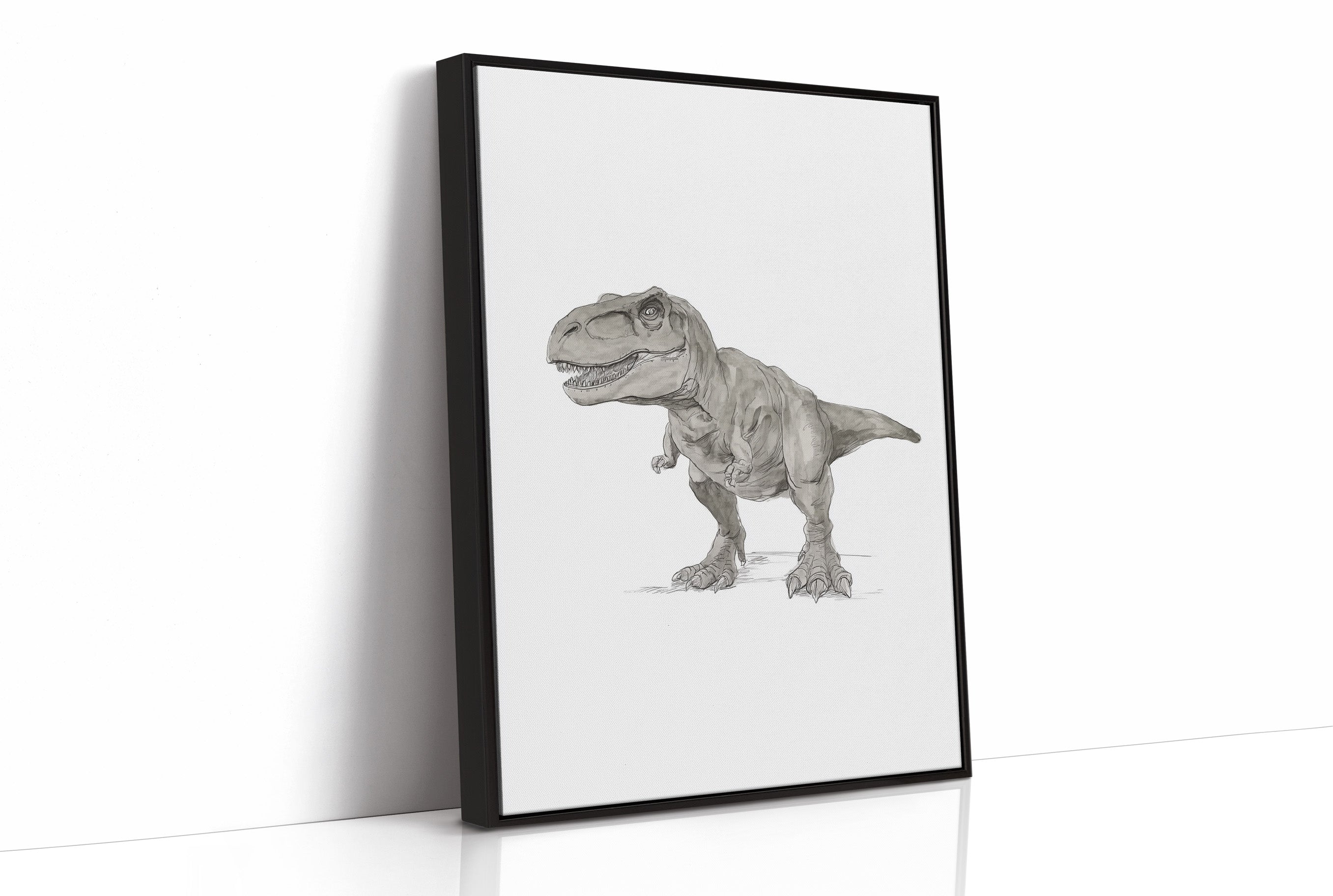 Primeval Predator in Monochrome