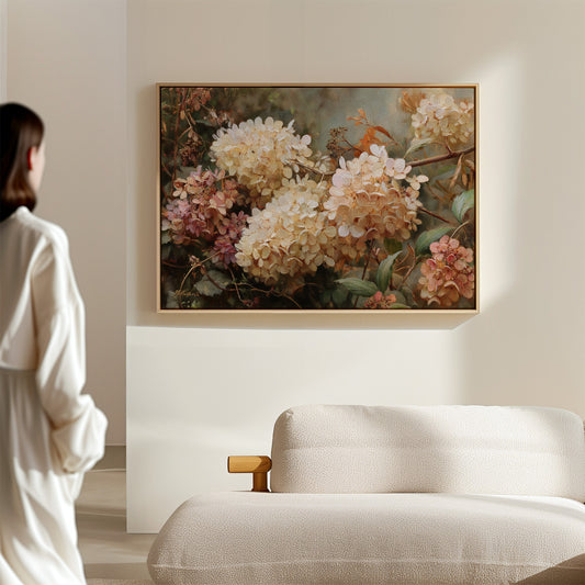 Autumn Hydrangeas Paint October's Symphony
