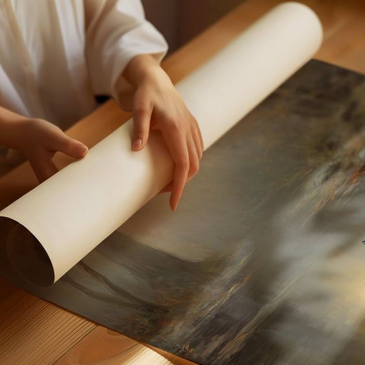 Solitude Bathes in Golden Mist