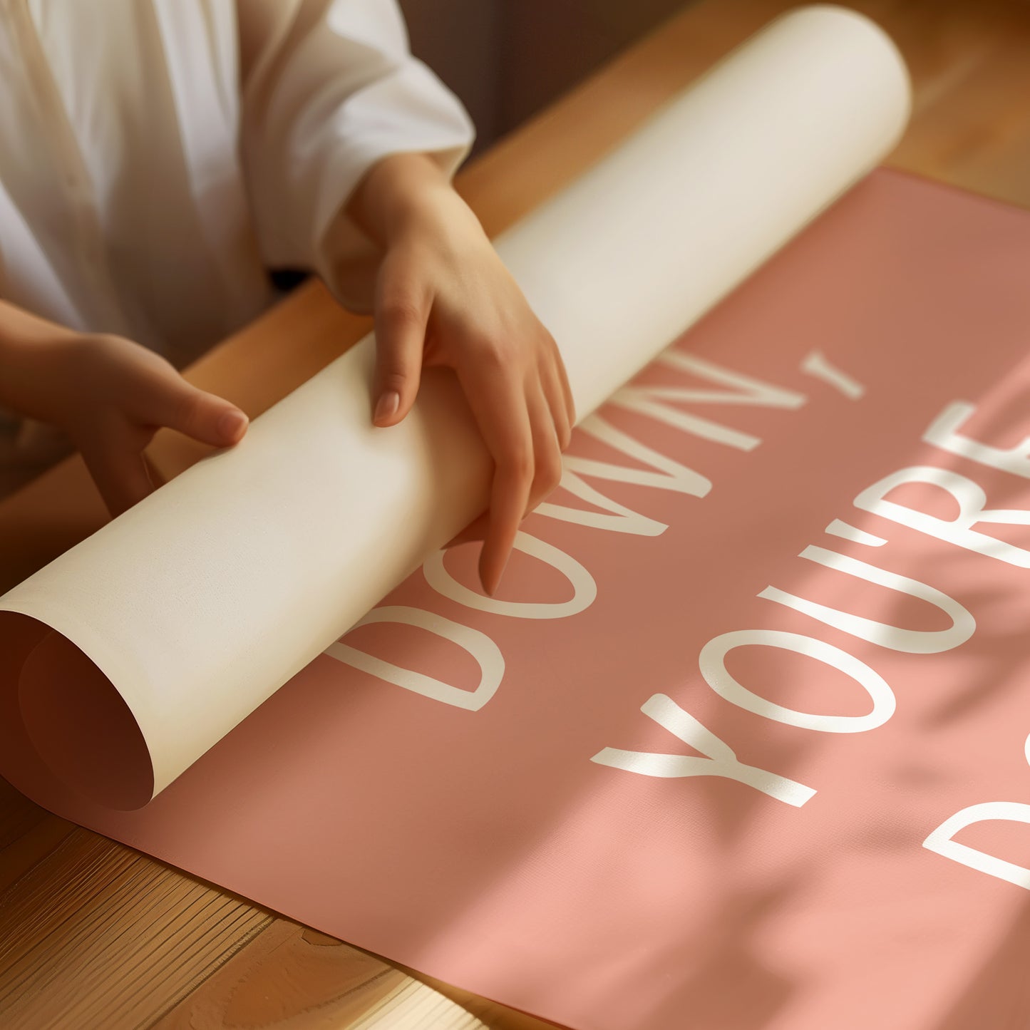 Slow Down Youre Doing Fine Quote Print