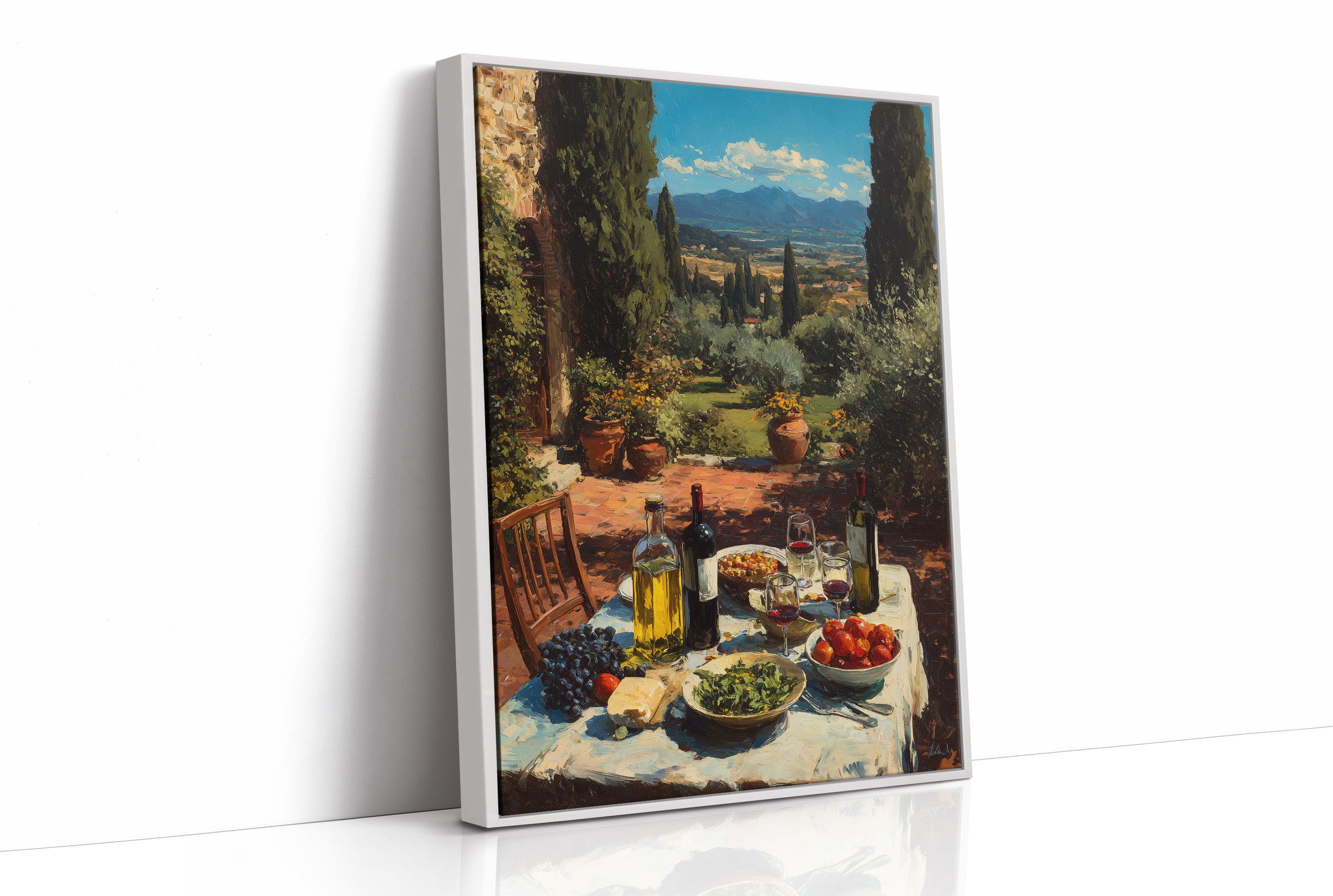 Lunch on the Tuscan Terrace