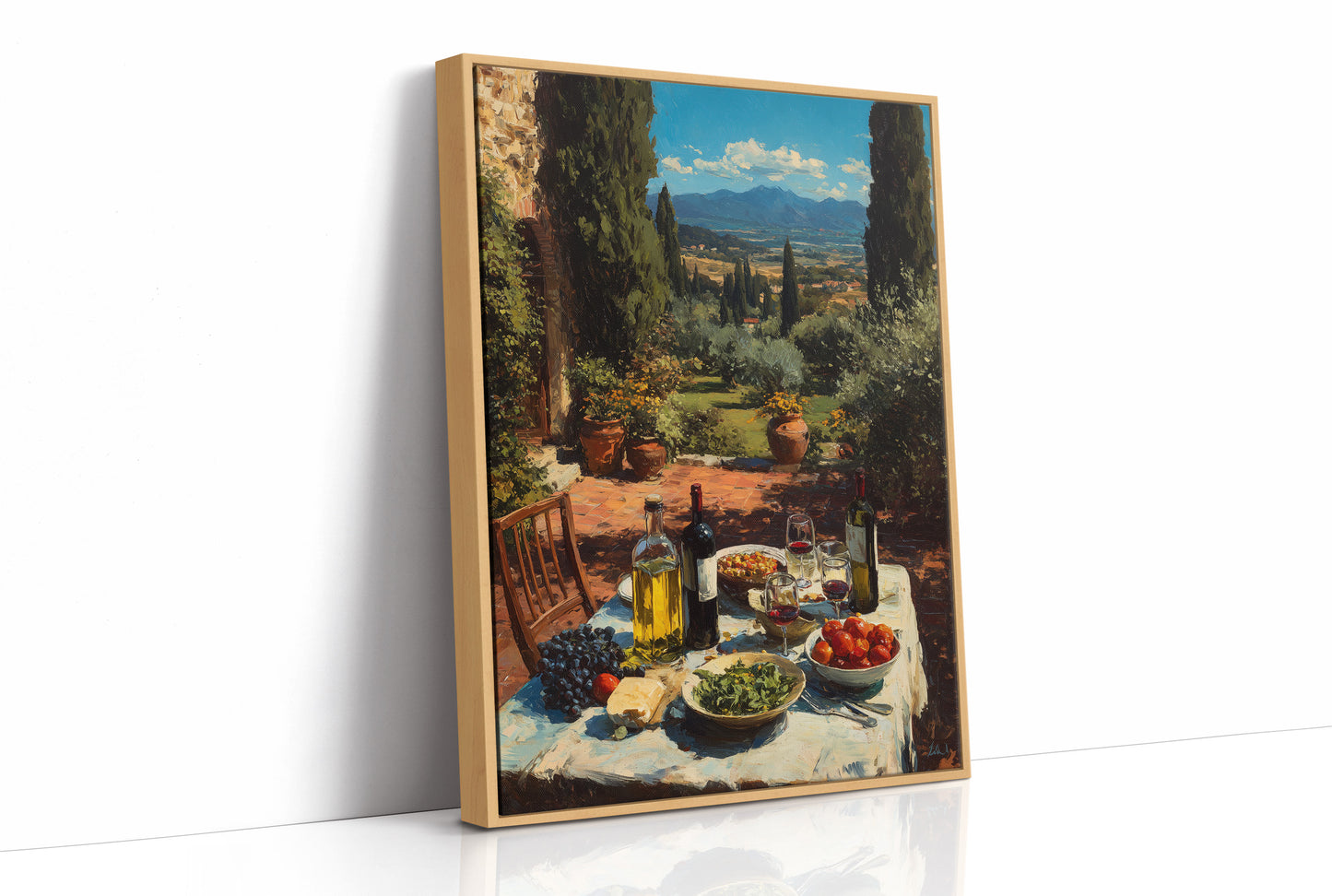 Lunch on the Tuscan Terrace