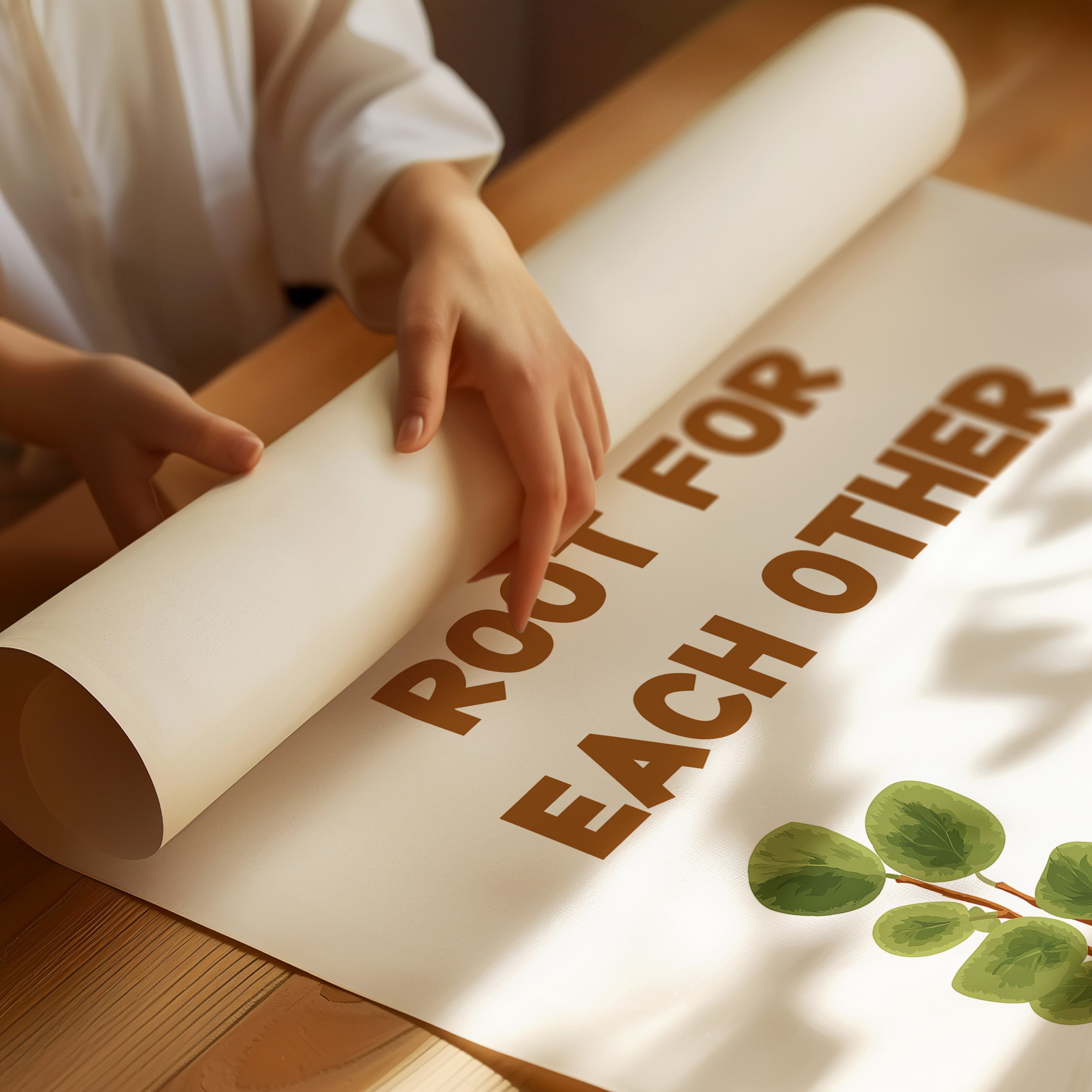 Lets Grow Bloom And Root Quote Plant Print