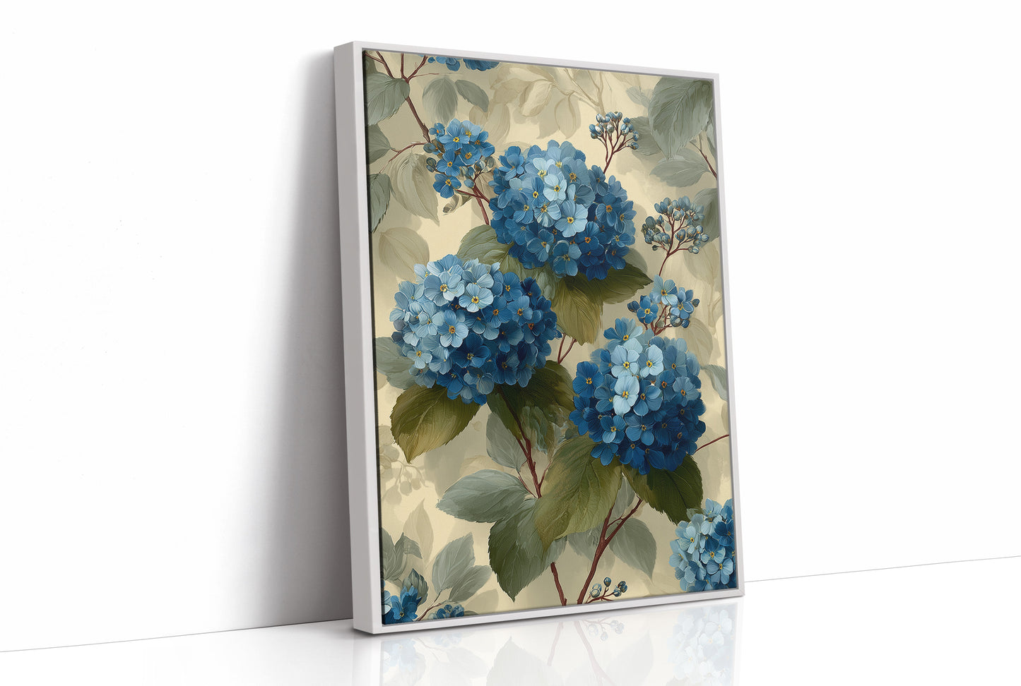 Hydrangeas in Full Bloom