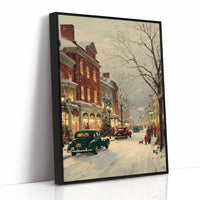 December Streets Remember Simpler Days