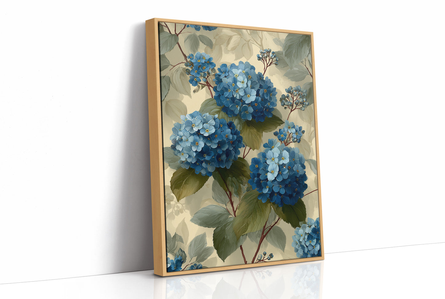 Hydrangeas in Full Bloom