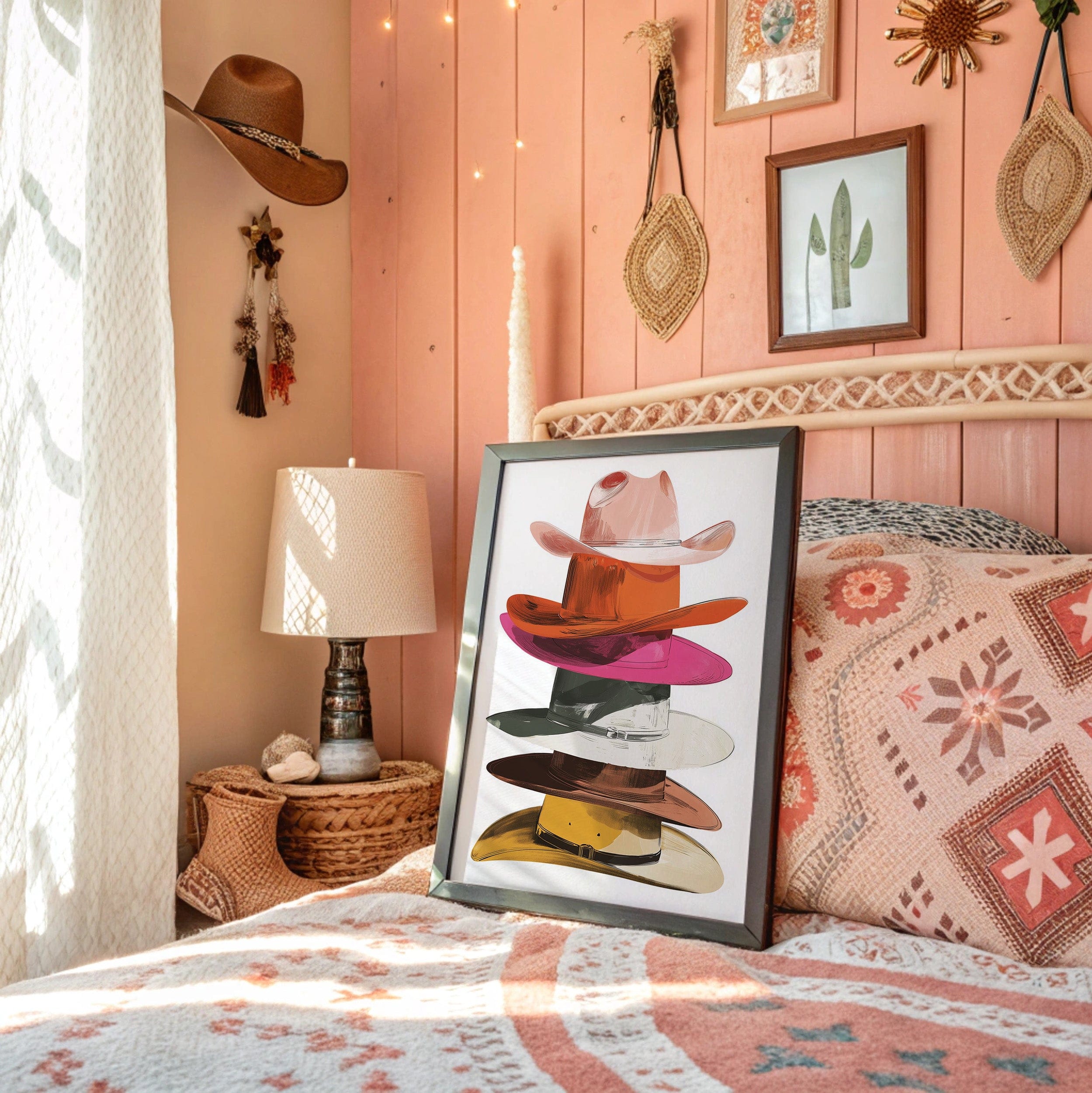 Stacked Stetsons Paint Western Stories