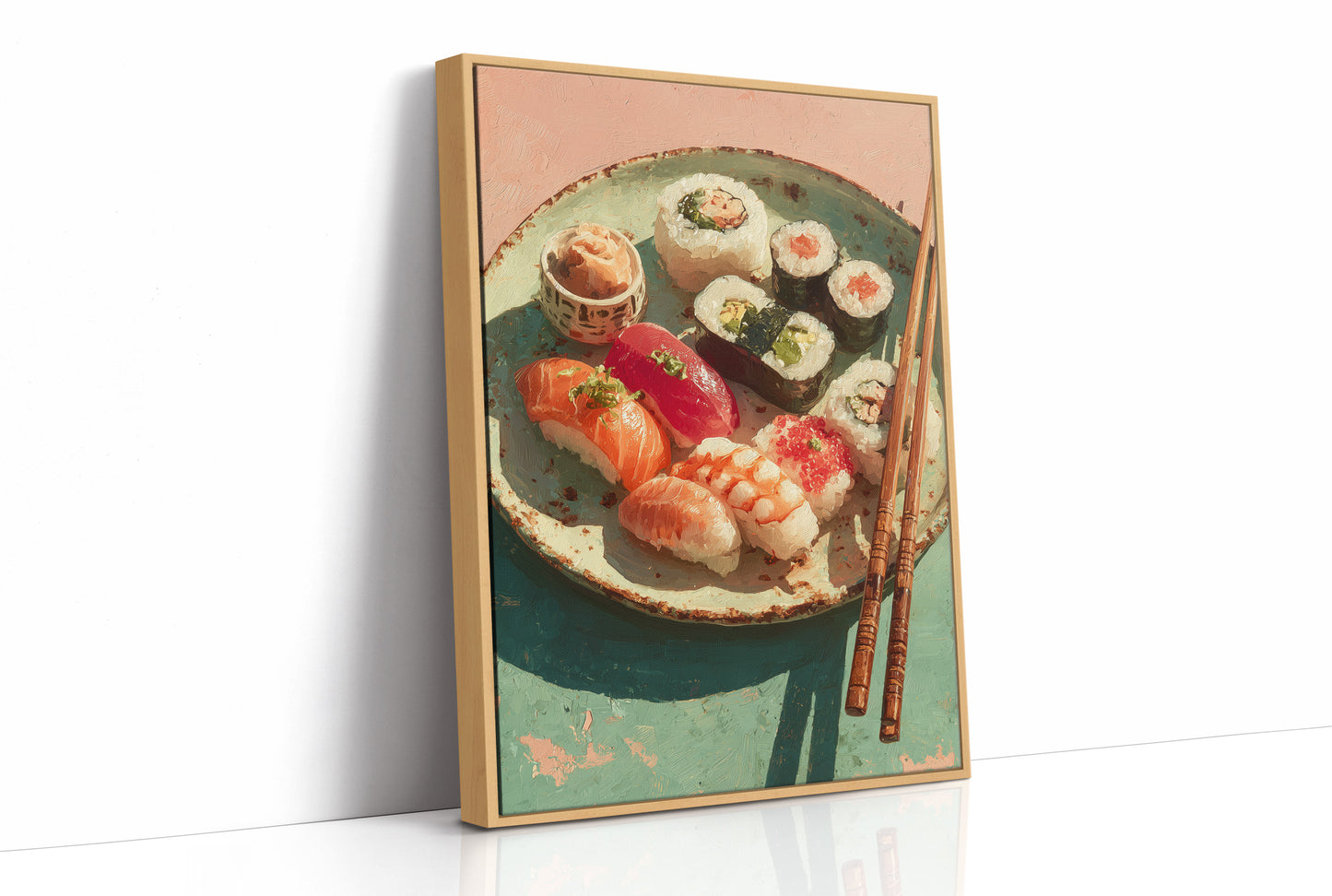 Sushi in Golden Light