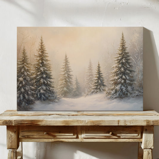Silent Snow Wraps Pine Dreams