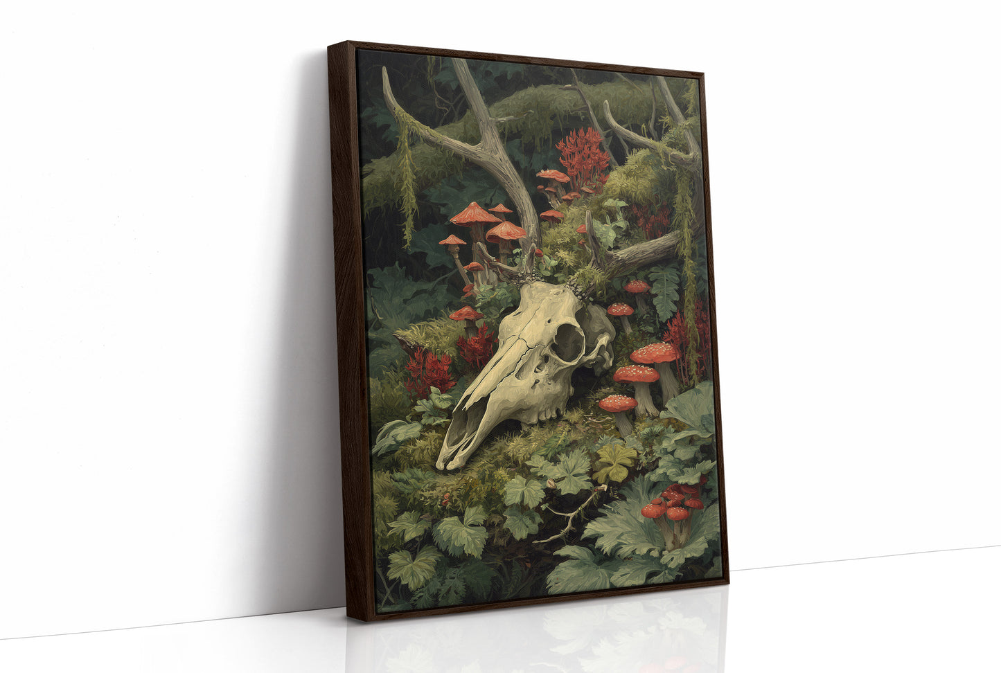 Forest Floor Reclaims Ancient Bones