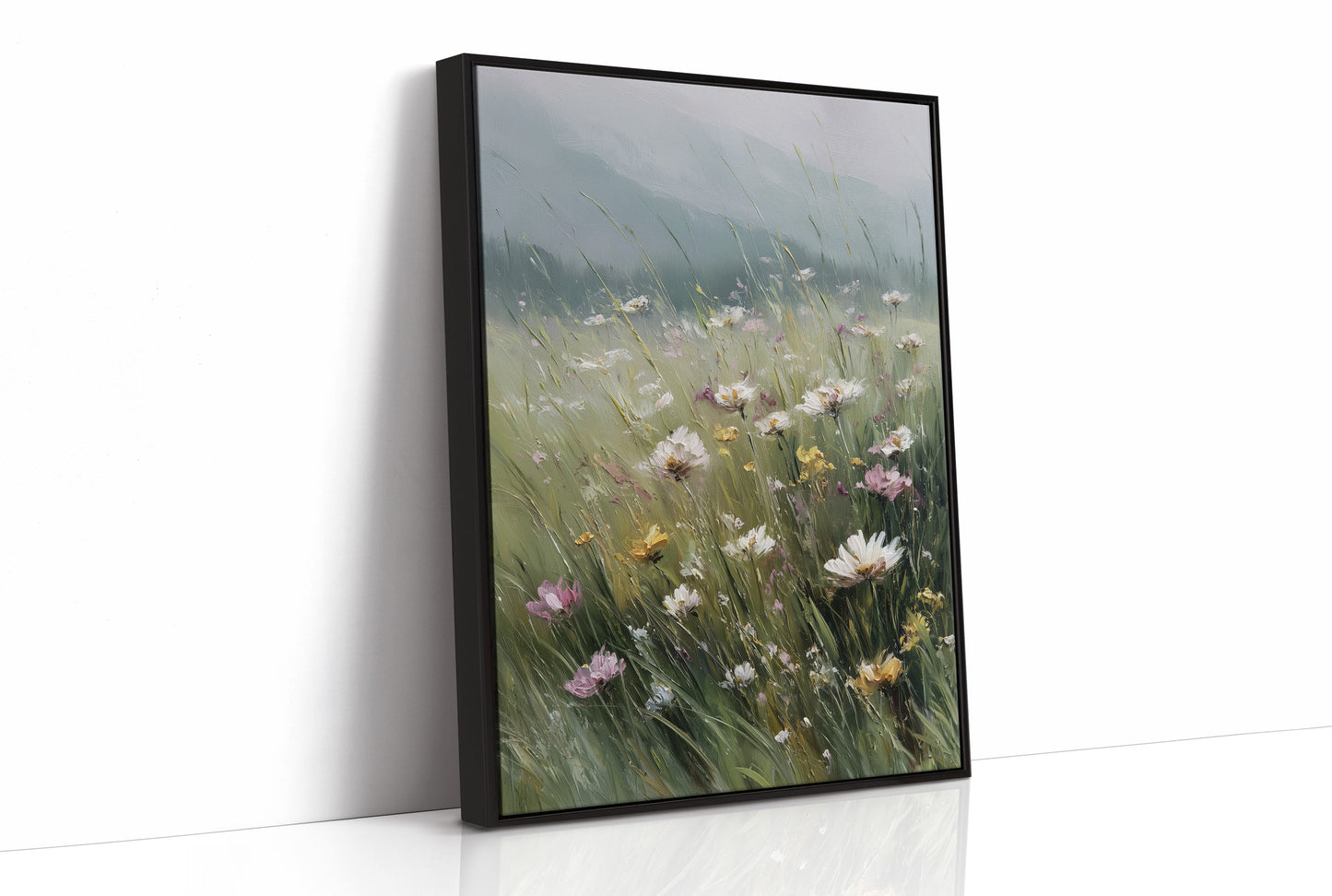 Meadow Secrets Against Misty Hills